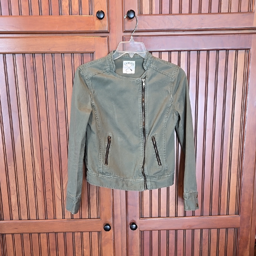 LA Hearts Olive Green Jacket